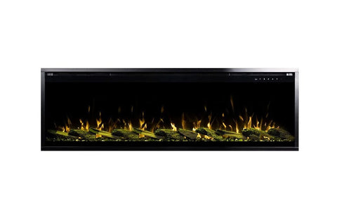 Image of Touchstone Sideline Elite Pro 60 Smart Wall Mount Recessed Electric Fireplace | Linear Fireplace Insert 80058