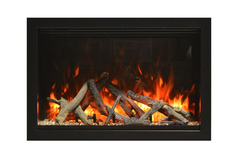 Image of Amantii Traditional Lumina Built-In Indoor Outdoor Smart Electric Firebox Insert - TRD-LUMINA