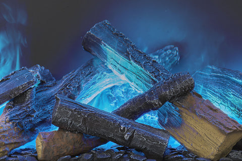 Image of Dimplex 30'' Opti-Myst Aura Multi-Sided Built-In Electric Fireplace