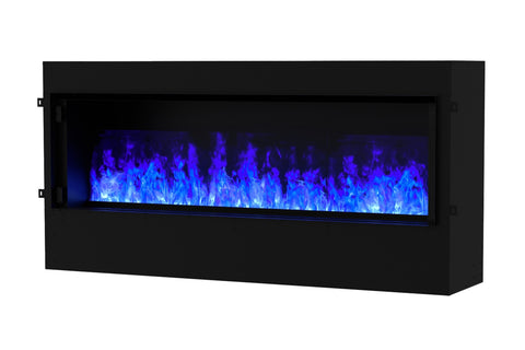 Image of Dimplex 60 inch Opti-Myst Pro RGB 1500 Built-In Electric Fireplace - CBX1500-AM - GBF1500-PRO