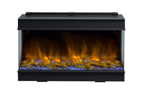 Image of Dynasty Melody 41 Inch 3 Sided 2 Sided Built In Electric Fireplace - DY-BTS40 - Dynasty Fireplaces