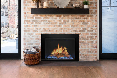 Image of Modern Flames Orion Traditional 30 in Heliovision Virtual Smart Built In Electric Firebox - Fireplace Insert OR30-TRAD