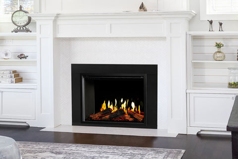 Image of Modern Flames Orion Traditional V2 Heliovision Virtual Smart Built In Electric Fireplace - Firebox Insert Large Trim