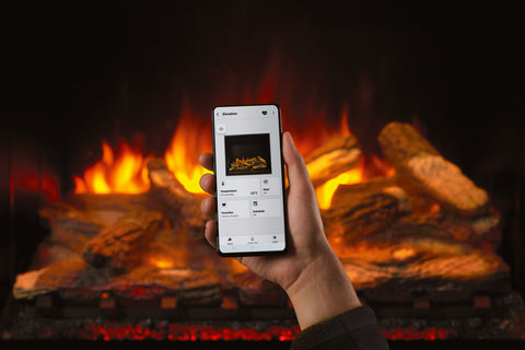 Image of Napoleon Elevation Smart Built-In Electric Firebox App