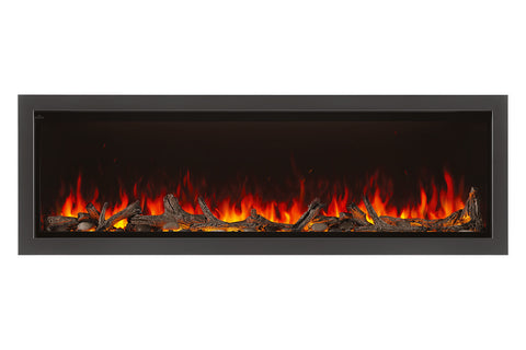Image of Napoleon Astound 74 inch Smart Built-In Wall Mount Electric Fireplace Insert - Linear Modern Fireplace - NEFB74AB