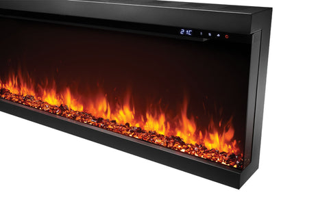 Image of Napoleon Astound FlexMount Multi-Side View Smart Electric Fireplace NEFL50AB NEFL62AB NEFL74AB