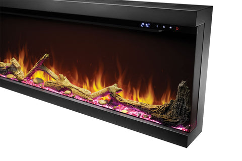 Image of Napoleon Astound FlexMount Multi-Side View Smart Electric Fireplace NEFL50AB NEFL62AB NEFL74AB