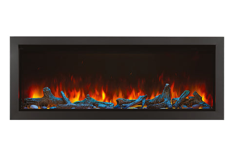 Image of Napoleon Astound 50 inch Smart Built-In Wall Mount Electric Fireplace Insert - Linear Modern Fireplace - NEFB50AB