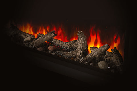 Image of Napoleon Astound 50 inch Smart Built-In Wall Mount Electric Fireplace Insert - Linear Modern Fireplace - NEFB50AB