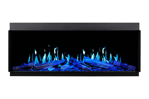 Image of Modern Flames Orion V2 Multi-Sided 52-inch Heliovision Virtual Smart Built In Electric Fireplace - OR52-MULTI-V2