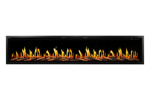 Image of Modern Flames Orion Slim V2 Heliovision Virtual Recessed Wall Mount Electric Fireplace - OR-SLIM-V2