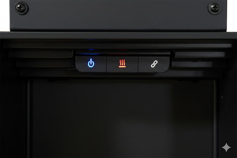 Image of Dimplex Ignite Quest Smart Built-In Electric Firebox - Electric Fireplace QST