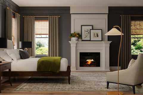 Image of Dimplex Revillusion Built In Electric Fireplace Black - Firebox - REV-BL