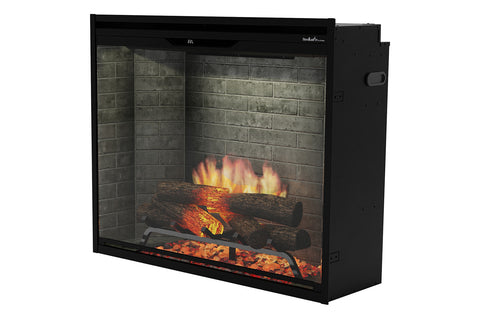Image of Dimplex Revillusion Portrait 36 inch Built In Electric Fireplace Neutral Brick - Firebox - REV36P-NB 500005135
