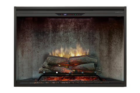 Image of Dimplex Revillusion 42 inch Built In Electric Fireplace Weathered Concrete - Firebox - REV42-WC 500005140
