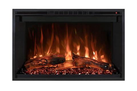 Image of Modern Flames Redstone 30 inch Built In Electric Fireplace Insert | Electric Firebox Heater | RS-3021 | Electric Fireplaces Depot