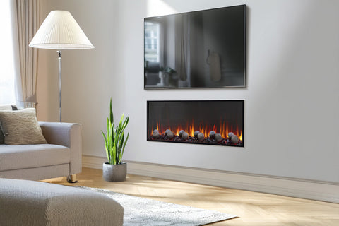 Image of SimpliFire Scion Smart Built-In Linear Electric Fireplace