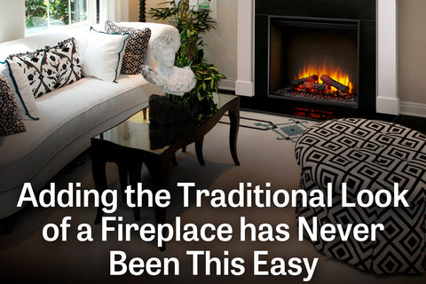Image of Returned SimpliFire 30 inch Built-In Electric Firebox Insert