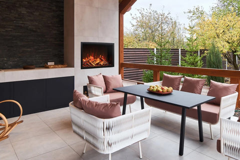 Image of Amantii Traditional Lumina Built-In Indoor Outdoor Smart Electric Firebox Insert - TRD-LUMINA