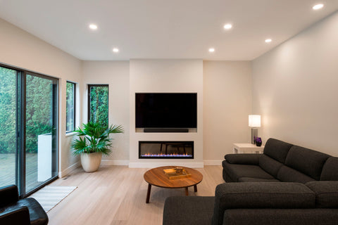Image of Dimplex IgniteXL 50 inch Linear Built in Electric Fireplace - XLF50 - Electric Fireplaces Depot