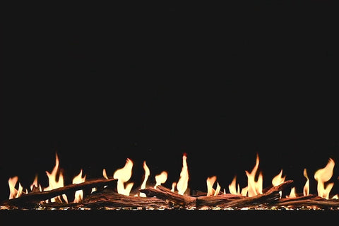 Image of Modern Flames Orion Multi 73 inch 3-Sided Electric Fireplace Wall Mount Studio Suite Mantel Coastal Sand WSS-OR60-CS