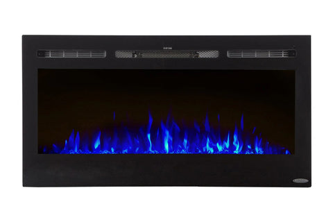 Image of Touchstone Sideline 40 inch Built-in Electric Fireplace - Heater - 80027 - Electric Fireplaces Depot