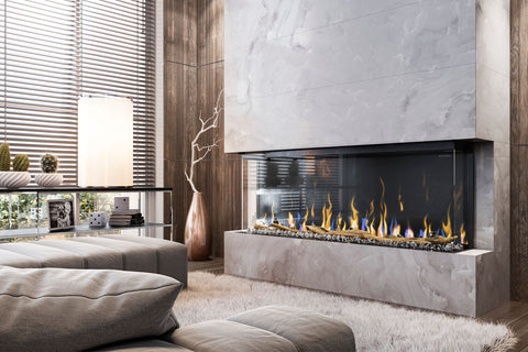 Image of Dimplex Ignite XL Bold 50-In Smart Built-In Linear Electric Fireplace - 3-Sided Multi-Sided Electric Fireplace - XLF5017-XD
