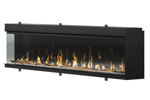 Image of Dimplex Ignite XL Bold 100-In Smart Built-In Linear Electric Fireplace - 3-Sided Multi-Sided Electric Fireplace - XLF10017-XD