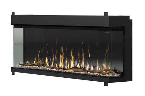 Image of Dimplex Ignite XL Bold 60-In Smart Built-In Linear Electric Fireplace - 3-Sided Multi-Sided Electric Fireplace - XLF6017-XD