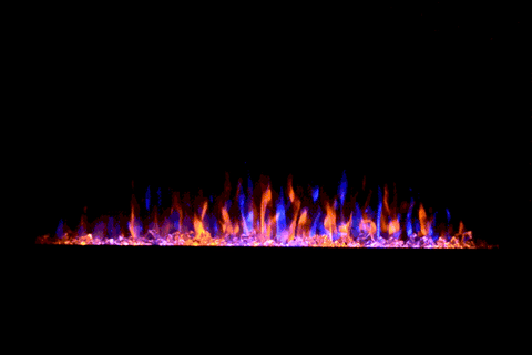 Image of Touchstone Sideline 36 inch Built-in Electric Fireplace - Heater - 80014 - Electric Fireplaces Depot