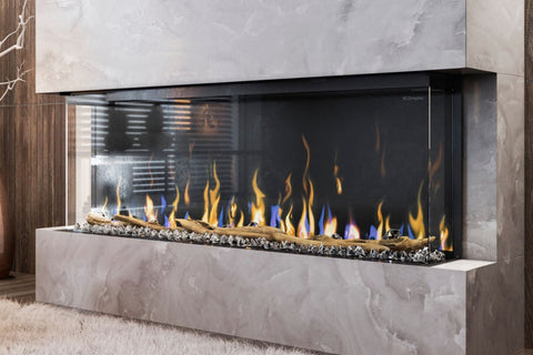 Image of Dimplex Ignite XL Bold 50-In Smart Built-In Linear Electric Fireplace - 3-Sided Multi-Sided Electric Fireplace - XLF5017-XD