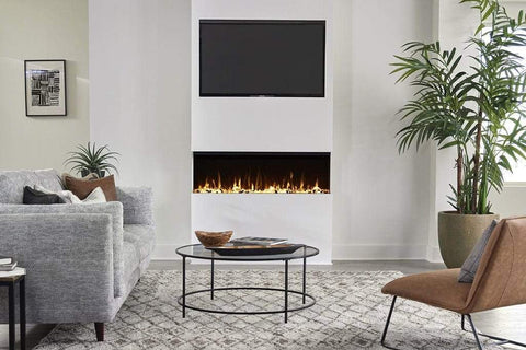 Image of Touchstone Sideline Infinity Smart 3-Sided 2-Sided Built-In Recessed Electric Fireplace