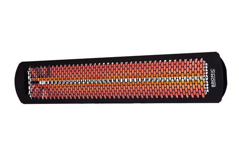 Image of Bromic Tungsten Smart-Heat 4000 Watt Outdoor Electric Patio Heater Black | Tungsten 44 in Electric Radiant Heater | BH0420032