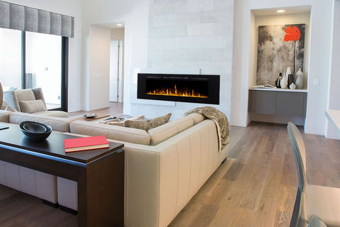 Image of Modern Flames Challenger 50 inch Wall Mount Recessed Linear Electric Fireplace | Affordable Fireplace Insert | CEF-50B | Electric Fireplaces Depot