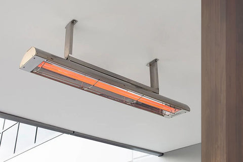Image of Returned Bromic Heating 56-inch Cobalt Smart-Heat Series 6000W Electric Patio Heater | Stainless Steel Infrared Outdoor | BH0610004-OB