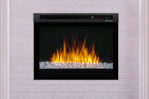 Image of Dimplex 23 Inch Multi-Fire XHD Plug-In Electric Firebox Insert - Glass | XHD23G