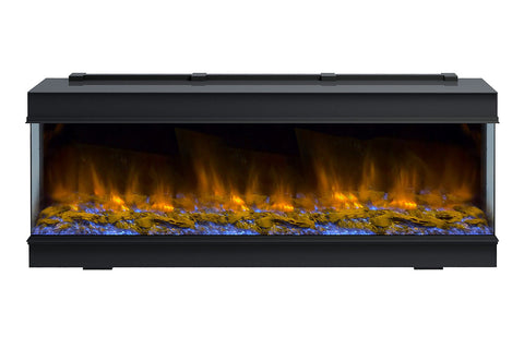 Image of Dynasty Melody 64 Inch 3 Sided 2 Sided Built In Electric Fireplace - DY-BTS60 - Dynasty Fireplaces