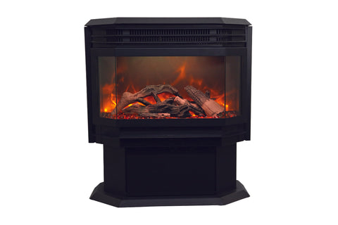 Image of Sierra Flame Freestanding Electric Fireplace - Heater - Logs Set - Electric Fireplaces Depot
