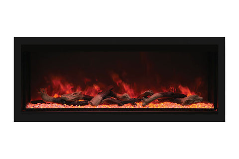 Image of Remii 55 inch Extra Tall Built-In Indoor Outdoor Electric Fireplace | Heater | 102755-XT | Electric Fireplaces Depot