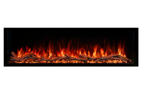 Image of Modern Flames Landscape Pro Multi 56-inch 3 Sided and 2 Sided Built In Wall Mount Linear Electric Fireplace | LPM-5616 | Electric Fireplaces Depot