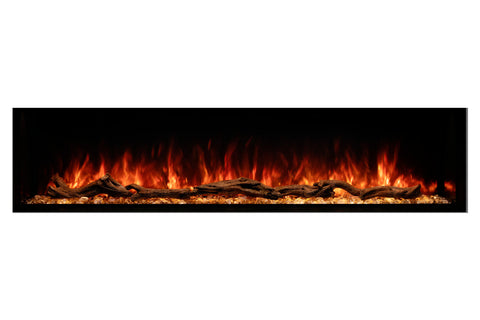 Image of Modern Flames Landscape Pro Multi 68-inch 3 Sided and 2 Sided Built In Wall Mount Linear Electric Fireplace | LPM-6816 | Electric Fireplaces Depot