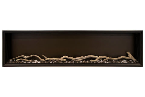 Image of Modern Flames Landscape Pro Slim 44-inch Built In Wall Mount Linear Electric Fireplace | LPS-4414 | Electric Fireplaces Depot