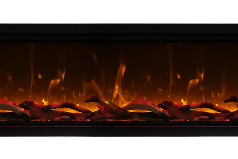 Image of Remii 65 inch Extra Tall Built-In Indoor Outdoor Electric Fireplace | Heater | 102765-XT | Electric Fireplaces Depot