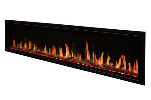 Image of Modern Flames Orion Slim 60 Inch Heliovision Virtual Recessed Wall Mount Electric Fireplace - OR60-SLIM