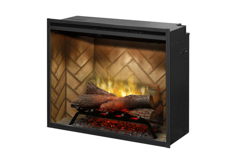 Image of Dimplex Revillusion 30 inch Built In Electric Fireplace - Firebox - Heater - RBF30 - Electric Fireplaces Depot