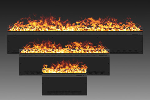 Image of Aquafire Water Vapor 60'' Built-In Electric Fireplace Insert | Water Mist Electric Fireplace | AWA-60-150 | Electric Fireplaces Depot
