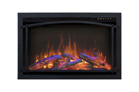 Image of Modern Flames Redstone 30 inch Built In Electric Fireplace Insert | Electric Firebox Heater | RS-3021 | Electric Fireplaces Depot
