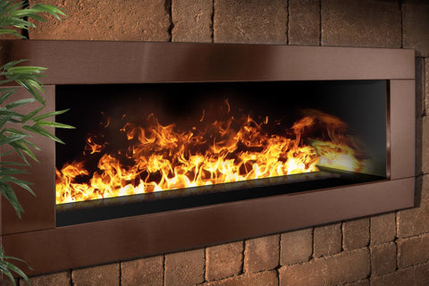 Image of Aquafire Water Vapor 40'' Built-In Electric Fireplace Insert | Water Mist Electric Fireplace | AWA-40-100 | Electric Fireplaces Depot