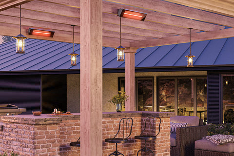 Image of Dimplex DIR 2200W Outdoor Indoor Electric Heater | DIR Infrared Electric Heater | DIR22A10GR