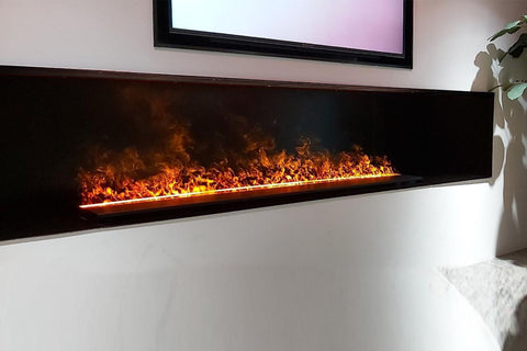Image of Aquafire Water Vapor 20'' Built-In Electric Fireplace Insert | Water Mist Electric Fireplace | AWA-20-50 | Electric Fireplaces Depot